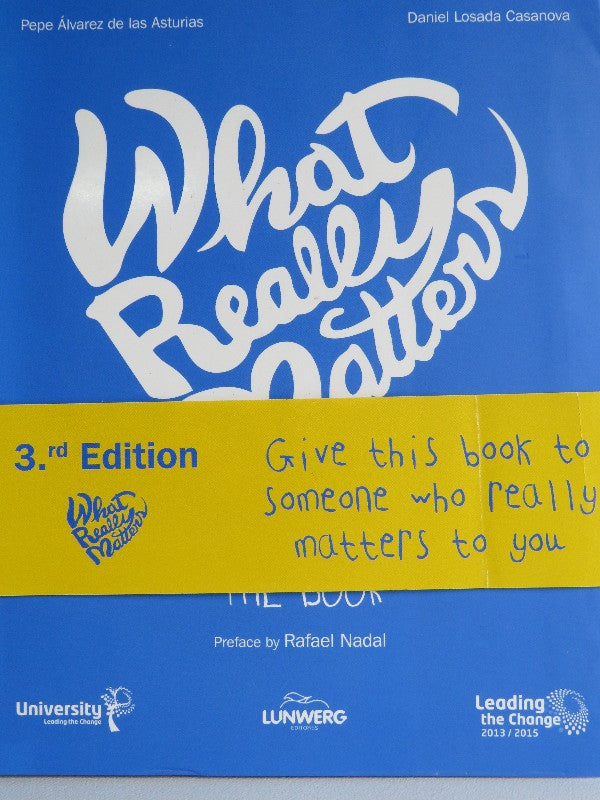What Really Matters. Lo Que de Verdad Importa 1 Inglés