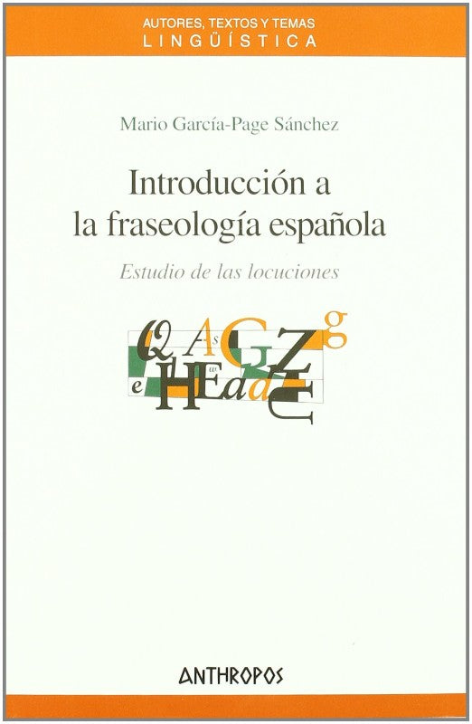 Introduccion a la Fraseologia Española