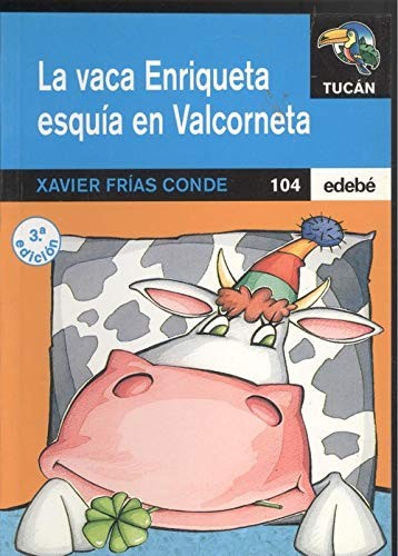 La Vaca Enriqueta Esquía en Valcorneta