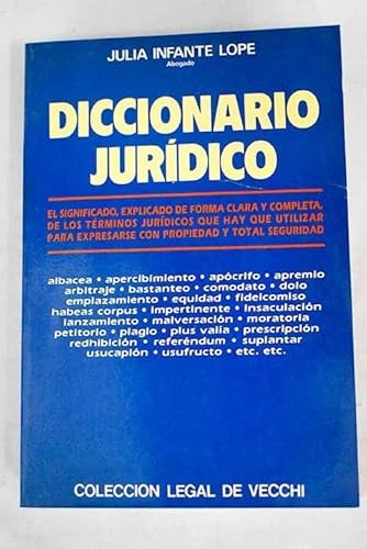 Diccionario Juridico 4 ª Edición