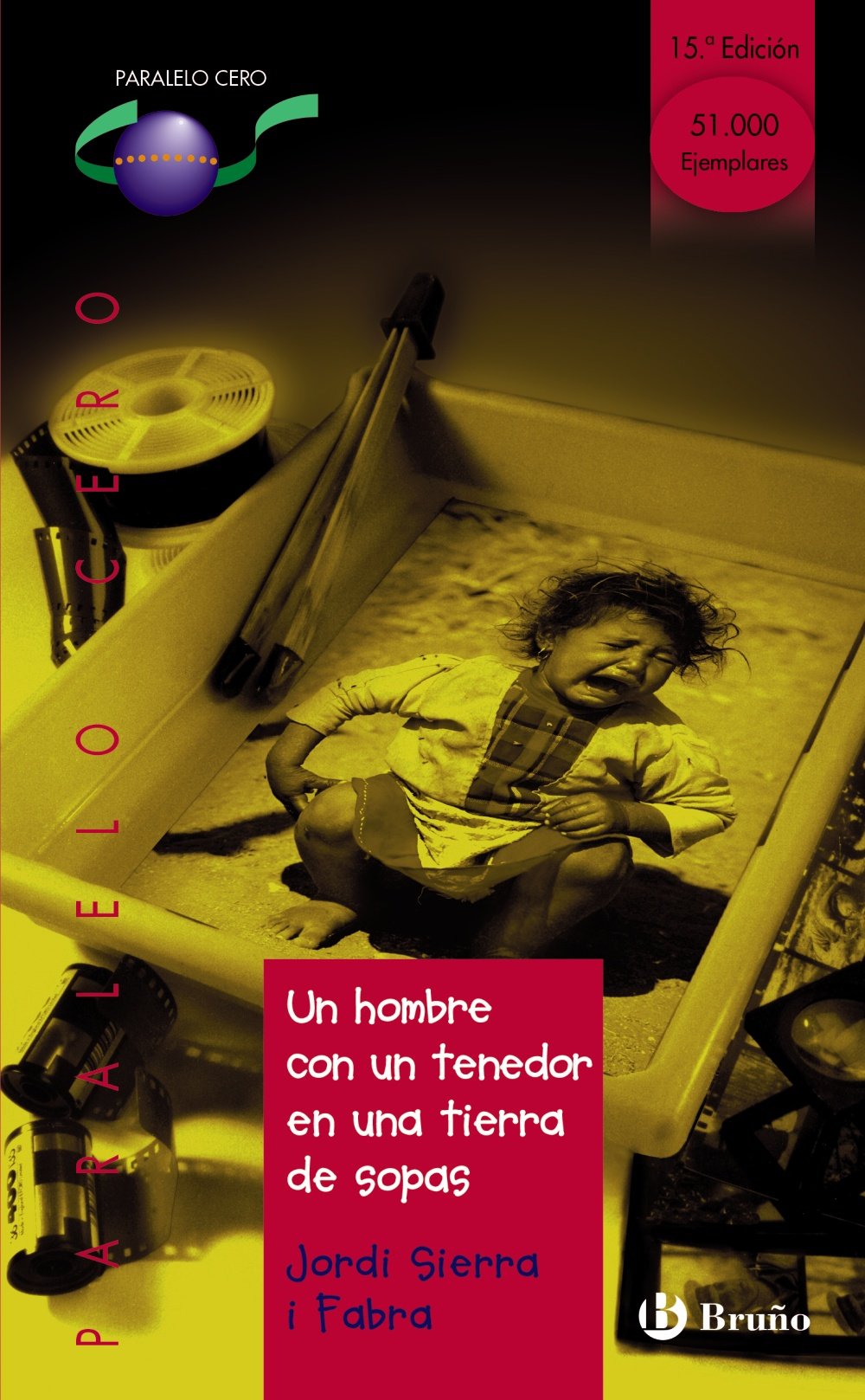 Un Hombre con un Tenedor en una Tierra de Sopas