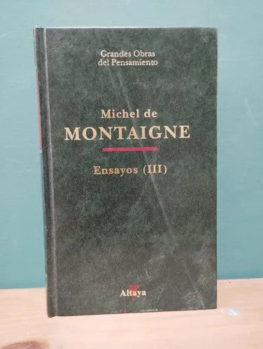 Ensayos, III