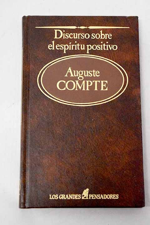 Discurso Sobre el Espíritu Positivo