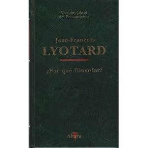 Por Qué Filosofar?