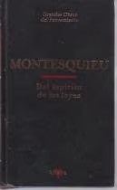 Del Espíritu de las Leyes