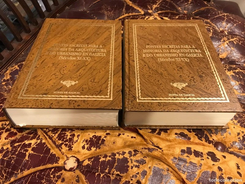 Fontes Escritas para a Historia Da Arquitectura e Do Urbanismo en Galicia(séculos Xi-xx) Tomos 1 2