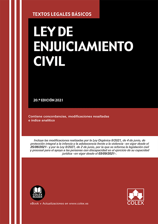 Ley de Enjuiciamiento Civil(20º Edición 2021)