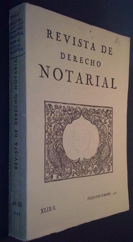 Revista de Derecho Notarial