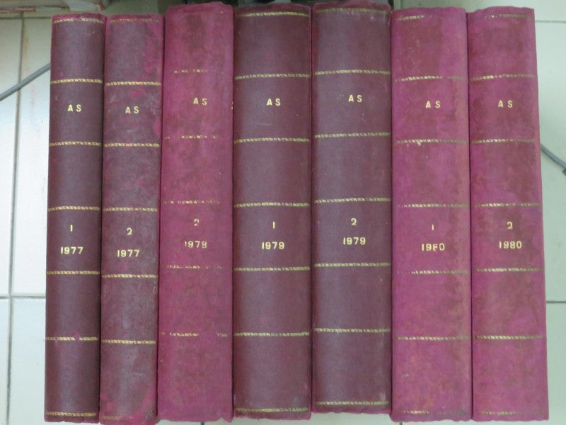 Colección de Diarios As (Años 1977-1980) Encuadernados Artesanalmente