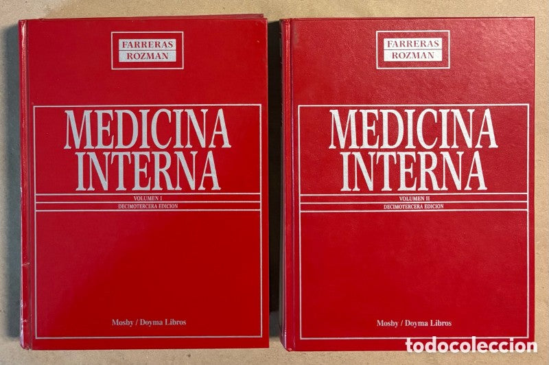Medicina Interna Volumen 1 y 2, Obra Completa