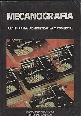 Mecanografía: Formación Profesional Administrativa y Comercial