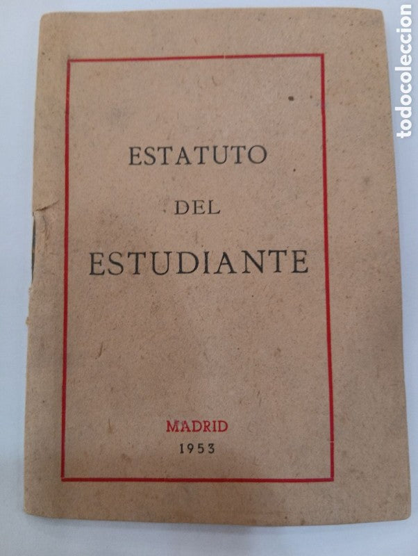 Estatudo del Estudiante, Madrid 1953