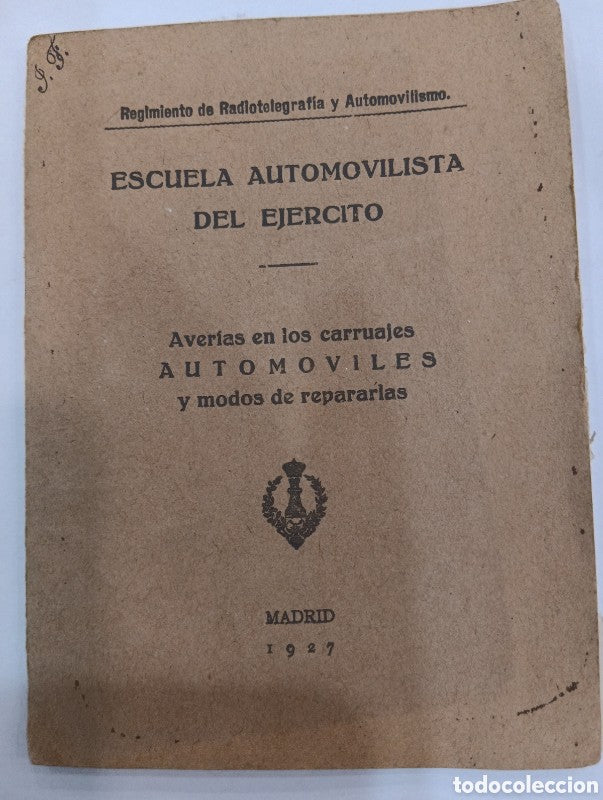 Averias en los Carruajes Automoviles y Modos de Repararlas