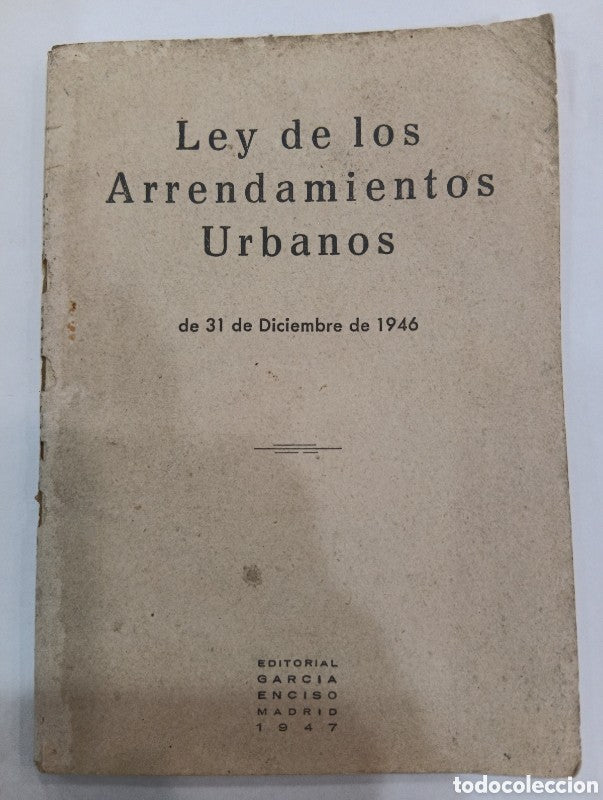 Ley de Arrendamientos Urbanos