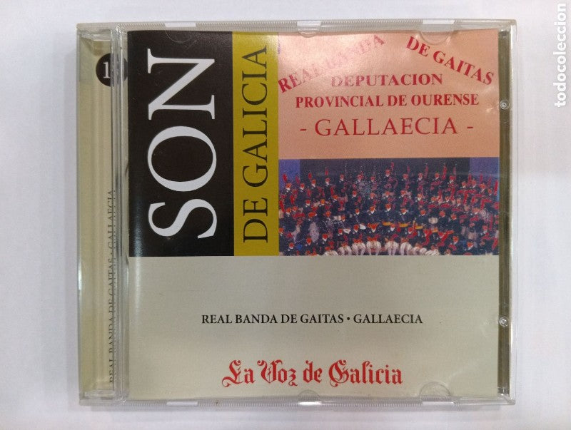 Son de Galicia. Real Banda de Gaitas - Gallaecia - CD