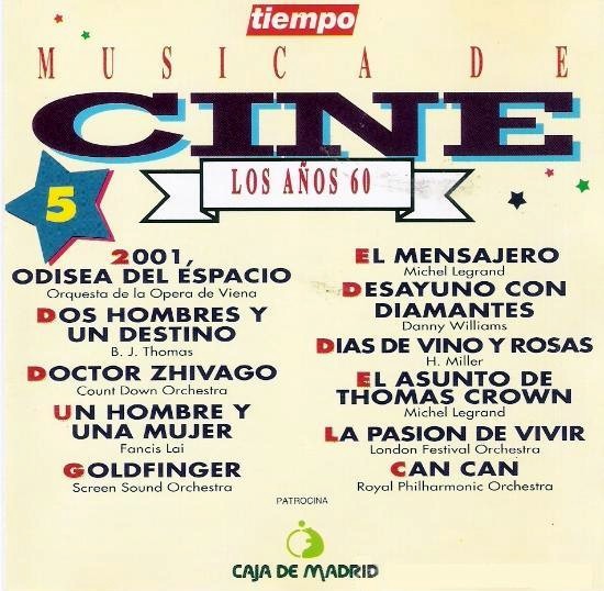 Música de Cine los Años 60 (Volumen 5)