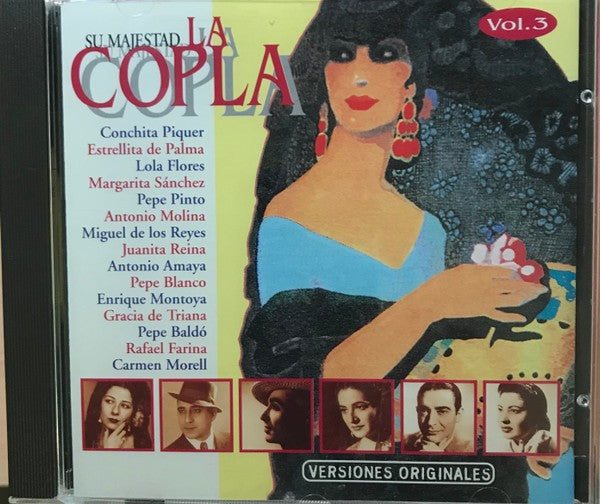 Su Majestad la Copla Vol.3 (Versiones Originales) (CD, Comp)