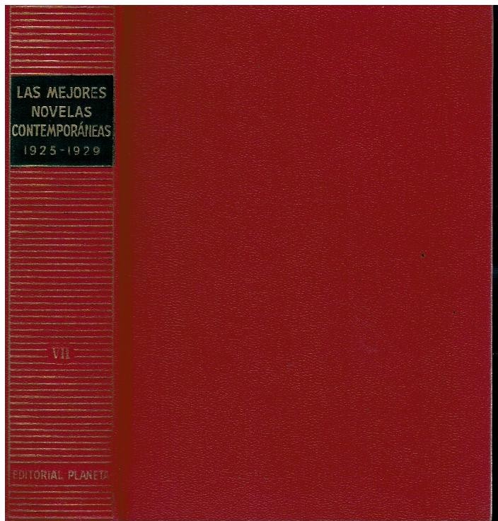 Las Mejores Novelas Contemporáneas. Tomo VII (1925-1929)