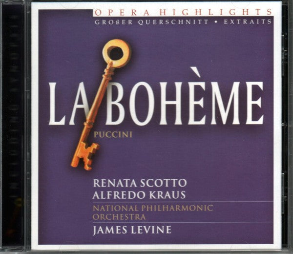 La Bohème Opera Highlights CD Album