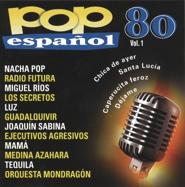 Pop Español 80 (Vol.1) – CD Album