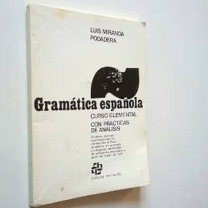 Gramática Española Curso Elemental