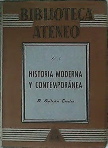 Historia Moderna y Contemporánea