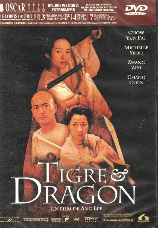 Tigre y Dragon,dvd un Film de Ang Lee