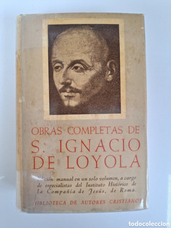 Obras Completas de San Ignacio de Loyola(edición Manual en un Solo Tomo)