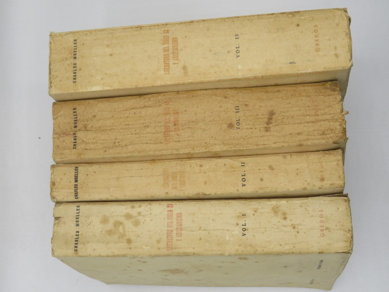 Literatura del Siglo XX y Cristianismo I, II, III, IV (Completo)