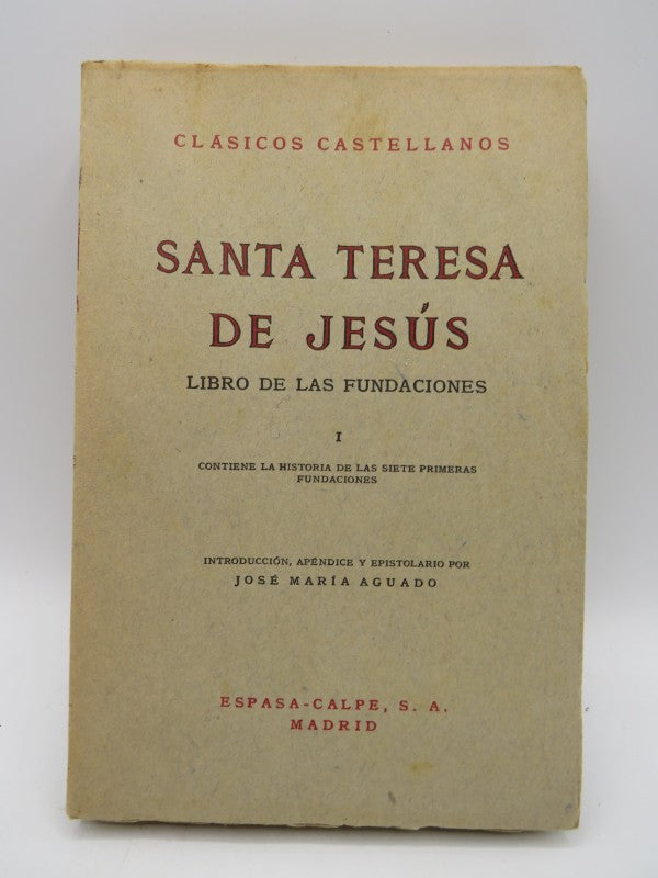 Libro de las Fundaciones i