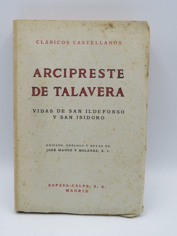 Vidas de San Ildefonso y San Isidoro