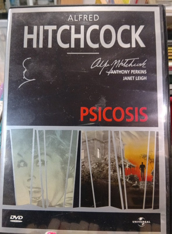 Cine Dvd. Pscicosis, Hitchcock, Alfred