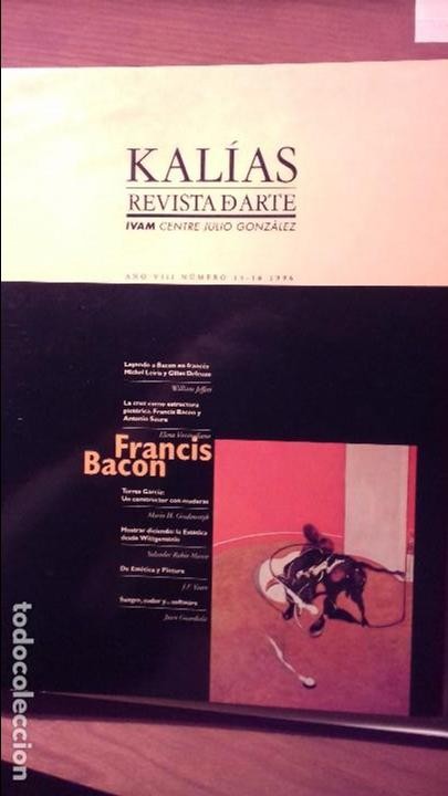 Kalías Revista de Arte Año VIII Número 15-16 1996