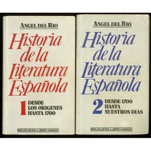 Historia de la Literatura Española 1.