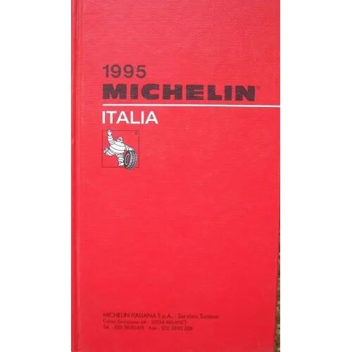 Guia Michelin Italia 1995