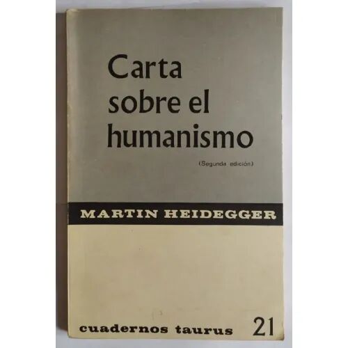 Carta Sobre el Humanismo