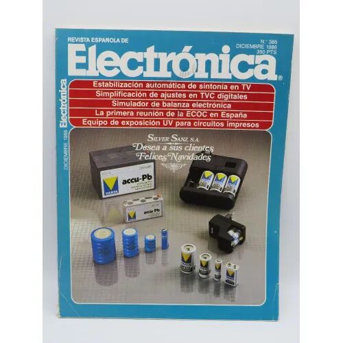 Revista Española de Eectronica. Nº. 385 Diciembre 1986