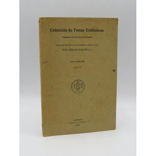 Curso Practico de Estilística Latina Tomo Tercero, 1923