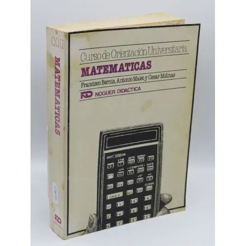 Matematicas. Cou