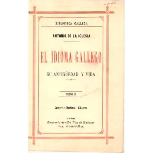 El Idioma Gallego Tomo III