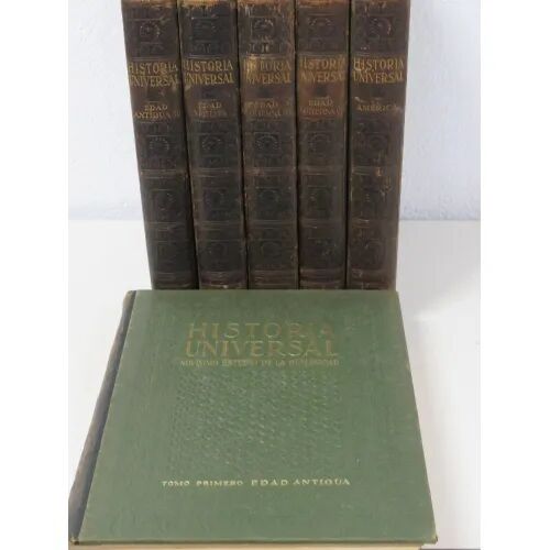 Historia Universal. Novísimo Estudio de la Humanidad (6 Vol)