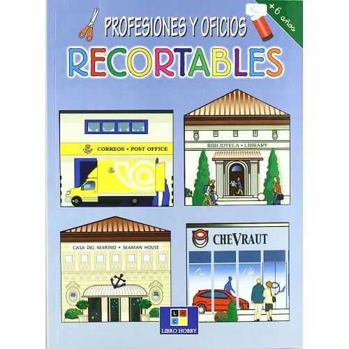 Profesiones y Oficios Recortables.libro Hobby