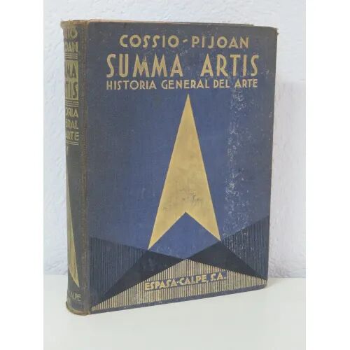 Summa Artis. Historia General del Arte. Vol. II. el Arte Griego. Primera Edición 1934