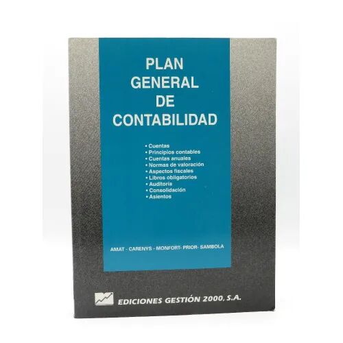 Plan General de Contabilidad