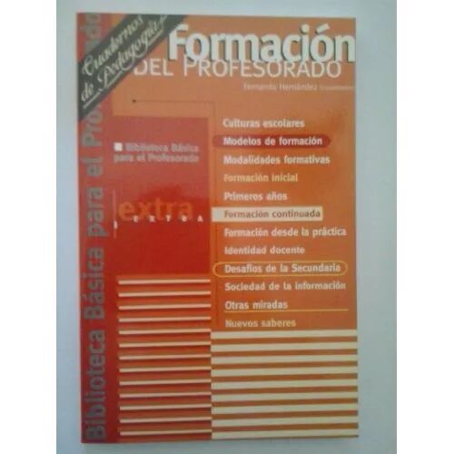 Formacion del Profesorado, Cudernos de Pedagogia