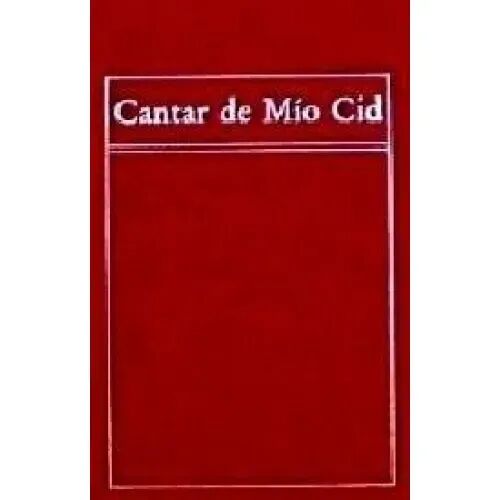 El Cantar de Mio Cid