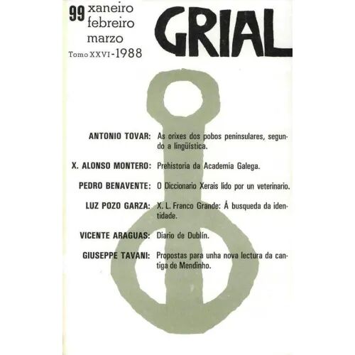 Revista Grial 99 Marxo 1988