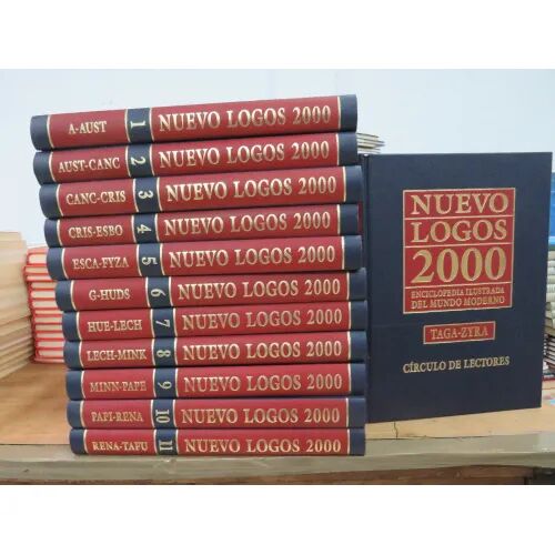 Enciclopedia Ilustrada del Mundo Moderno Nuevo Logos 2000 Año 1992