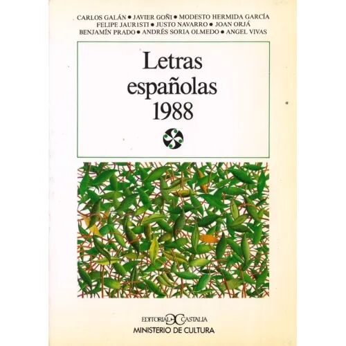 Letras Españolas 1988