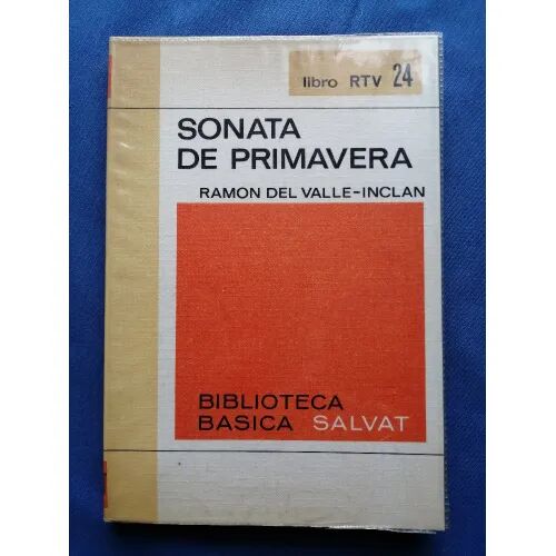 Sonata de Primavera Libro Rtv 24